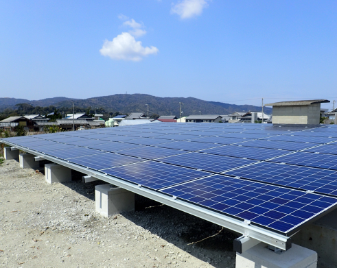 兵庫県南あわじ市自社発電所